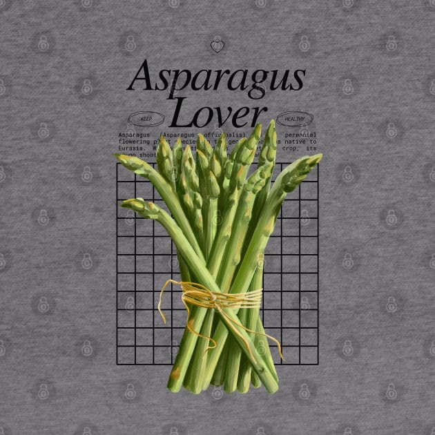 Asparagus Lover - Real Vegetables Food by Millusti